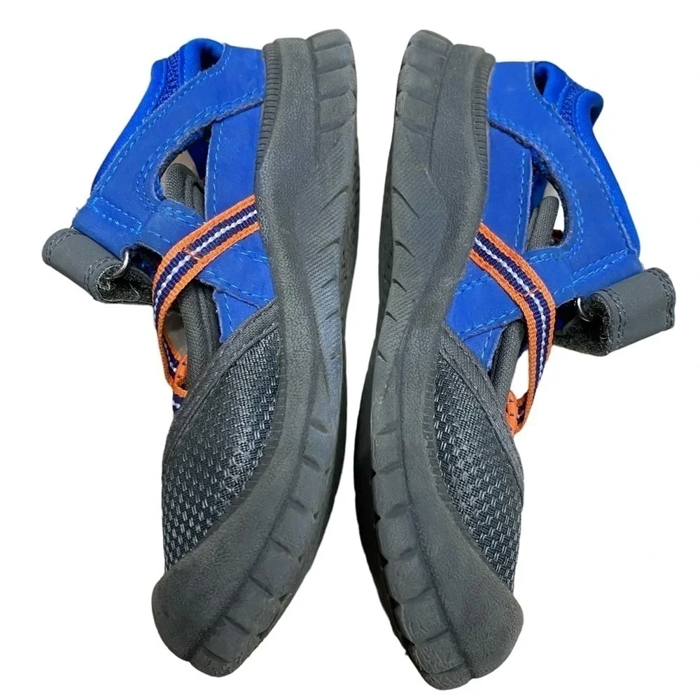 Oshkosh B’gosh Blue Orange Closed Toe Water Shoes Size 9